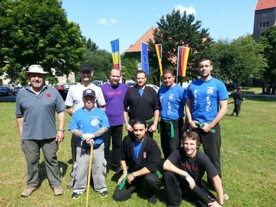 Our group at the BuyuKai 2013 with friends from Wales