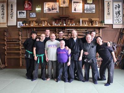 A group photo with Shiraishi Sensei