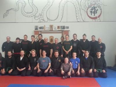 Group Photo of the Seminar with Sabine, Jack, Murray and Steffen, March 2014